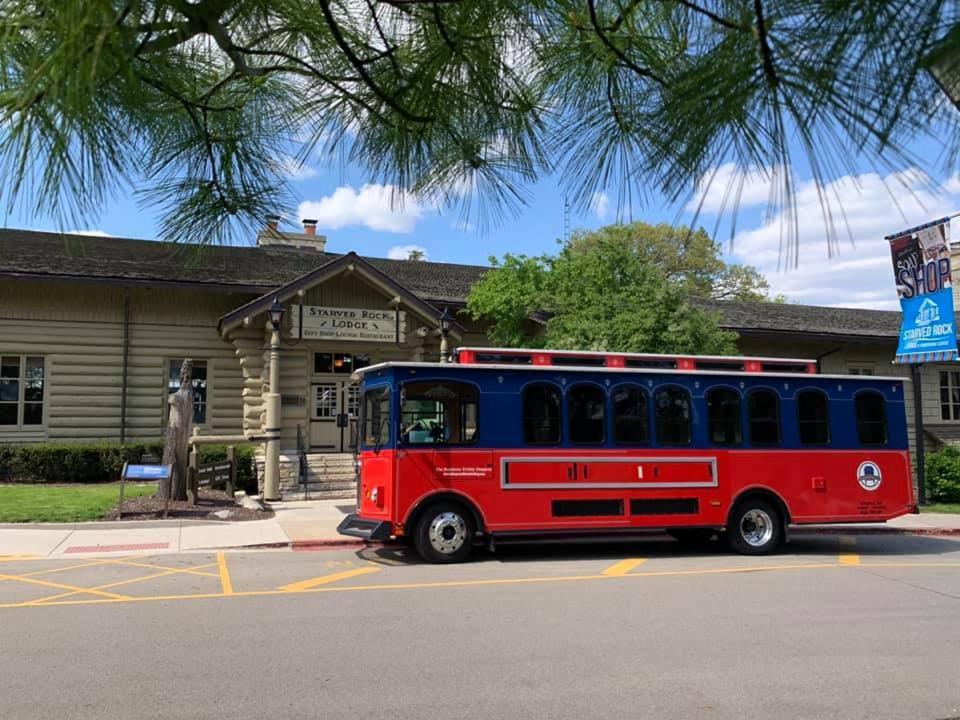 Starved Rock Lodge Oglesby Esterno foto