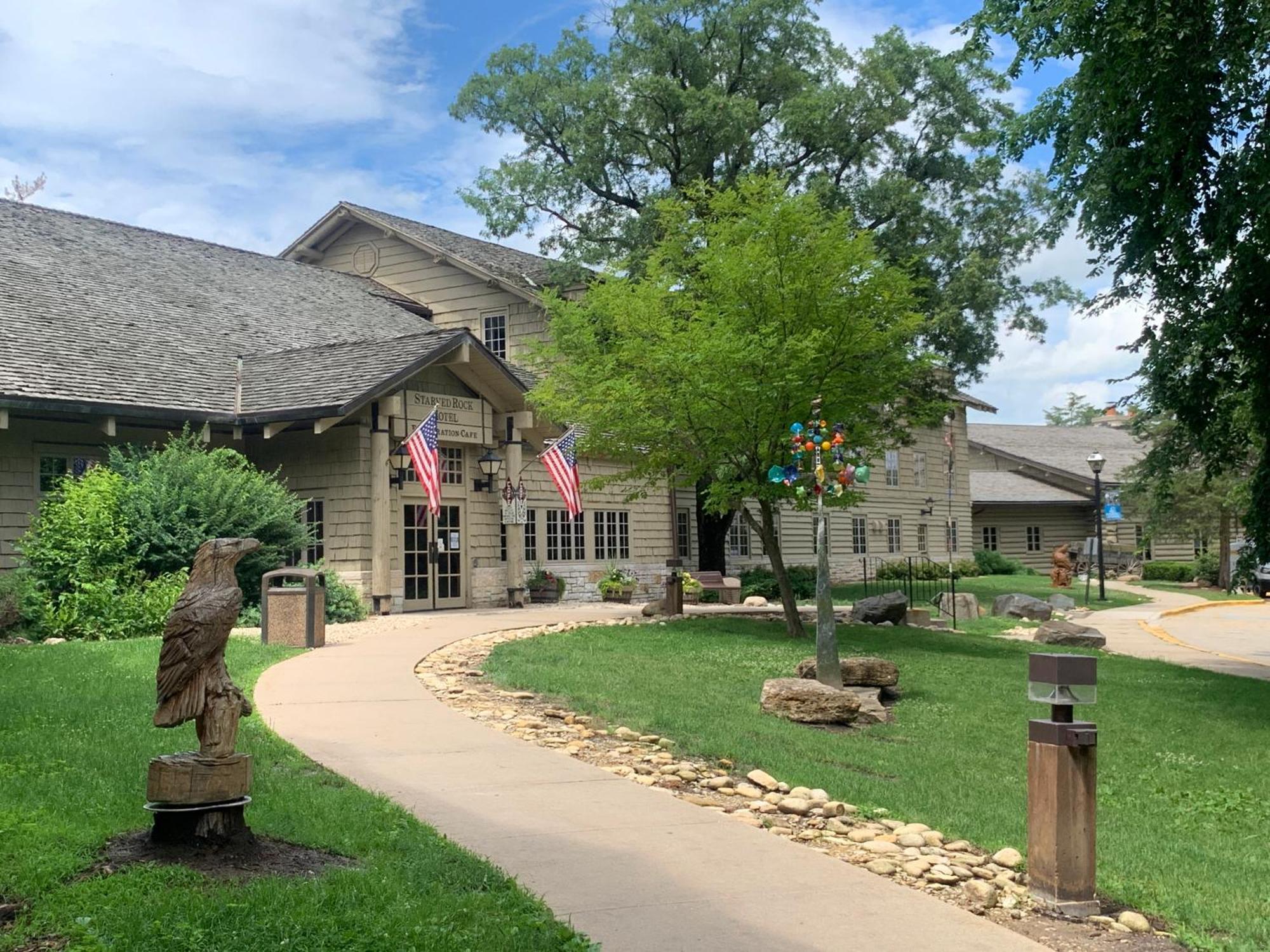 Starved Rock Lodge Oglesby Esterno foto